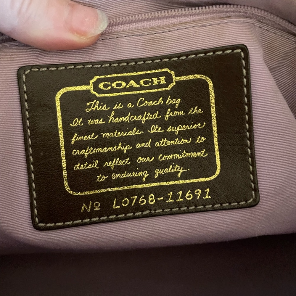 Beautiful Coach Handbag - Picture 3 of 8